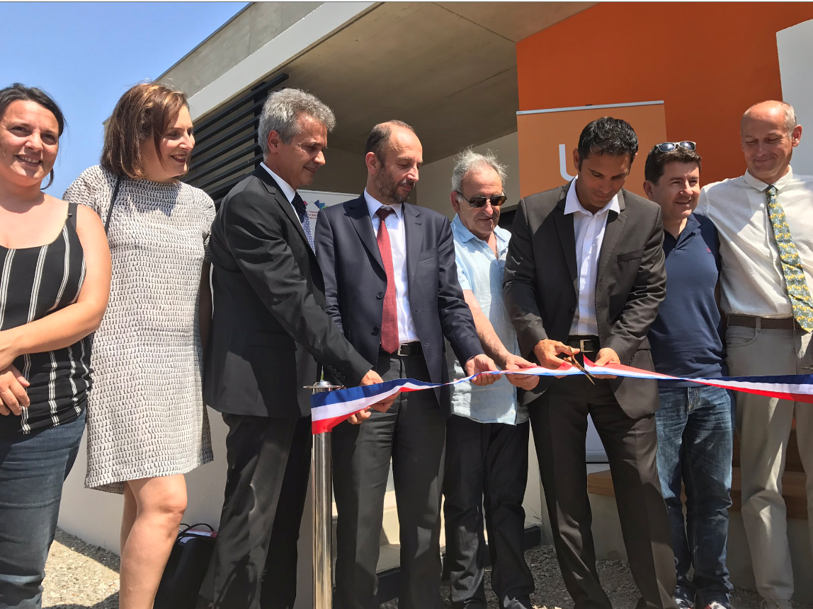 Inauguration de la crèche Les Écureuils en présence du président national