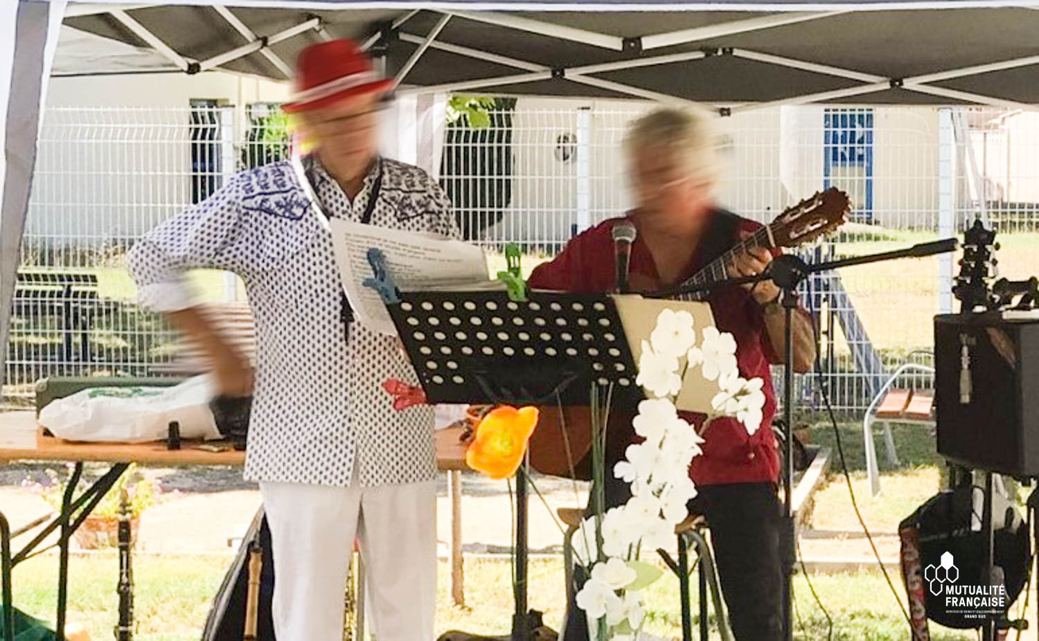 Journée festive à l'Ehpad la Roselière de Marsillargues (Hérault)