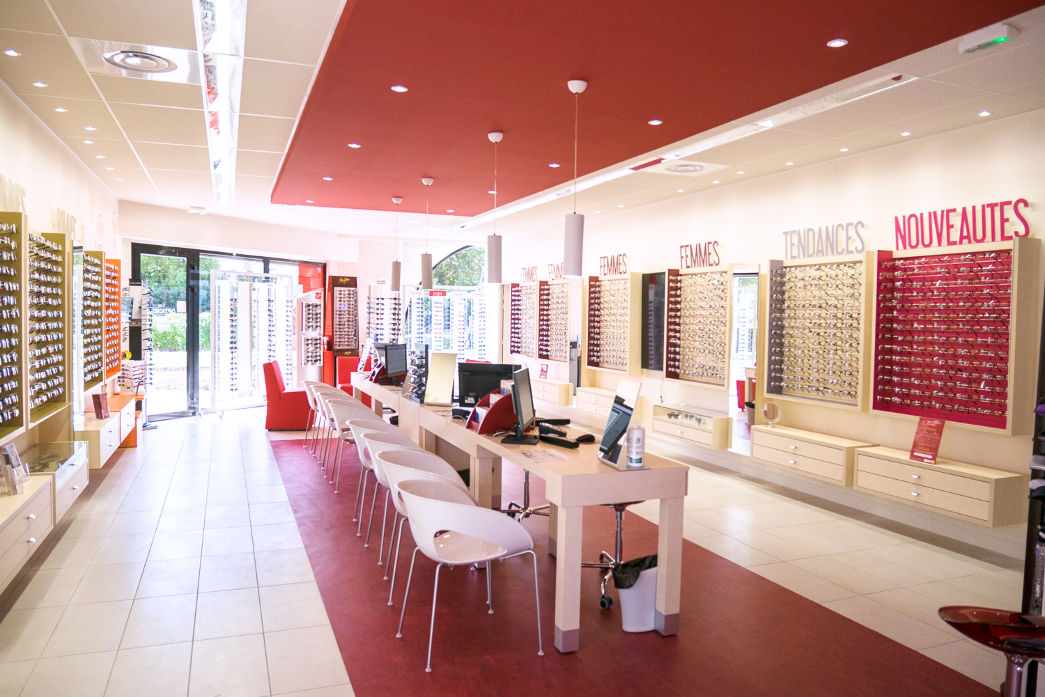Le Magasin Les Opticiens Mutualistes de Lattes entièrement rénové