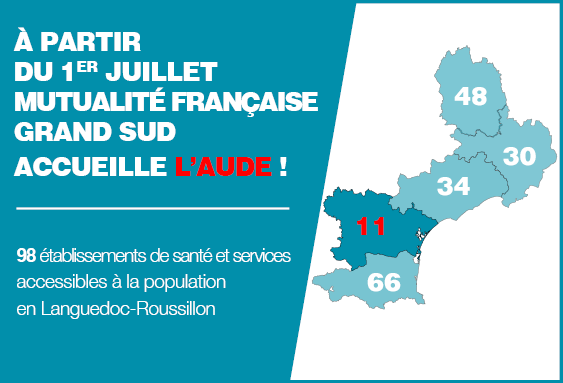 Mutualité Française Grand Sud accueille Mutualité Française Aude ! 