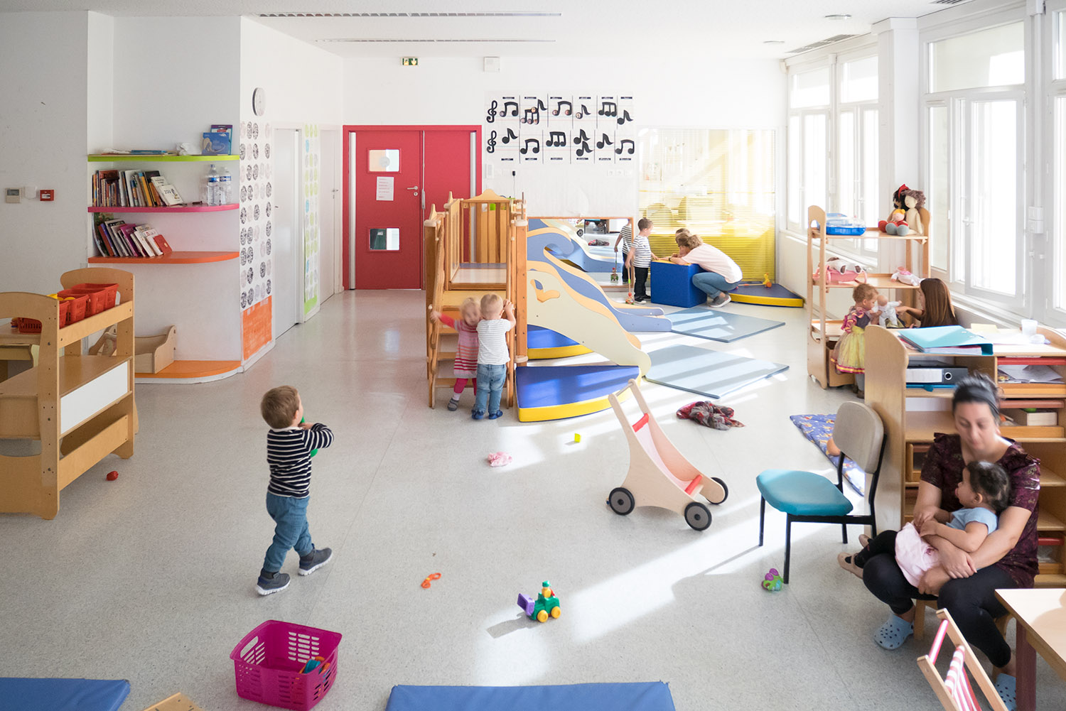 Ouverture de la crèche Joan Miro à Perpignan