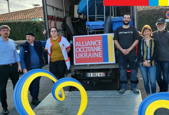 Solidarité et Engagement : Une Collaboration Entre Mutualité Française Grand Sud et Alliance Occitanie Ukraine