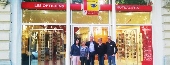 Nîmes : Nouveau centre optique - Avenue Amiral Courbet