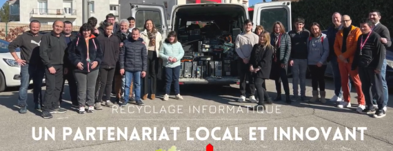 Recyclage Informatique - Un partenariat local et innovant !