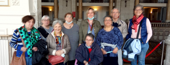 Un mois d’avril très culturel pour les résidents du Pôle des Grisettes