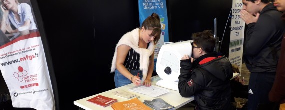 Dépistage optique : Les Opticiens Mutualistes au Village Santé de Montpellier