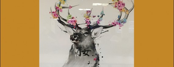 Un cerf fleuri pour notre EHPAD Gérard Soulatges