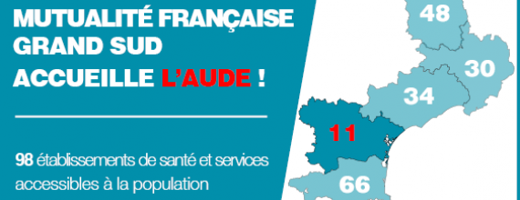 Mutualité Française Grand Sud accueille Mutualité Française Aude !